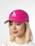 Бейсболка 47 BRAND арт. B-MVP12WBV-MAG Los Angeles Dodgers MLB (розовый)
